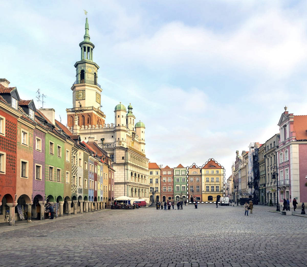 Przebudowa zabytkowej kamienicy przy Starym Rynku w Poznaniu