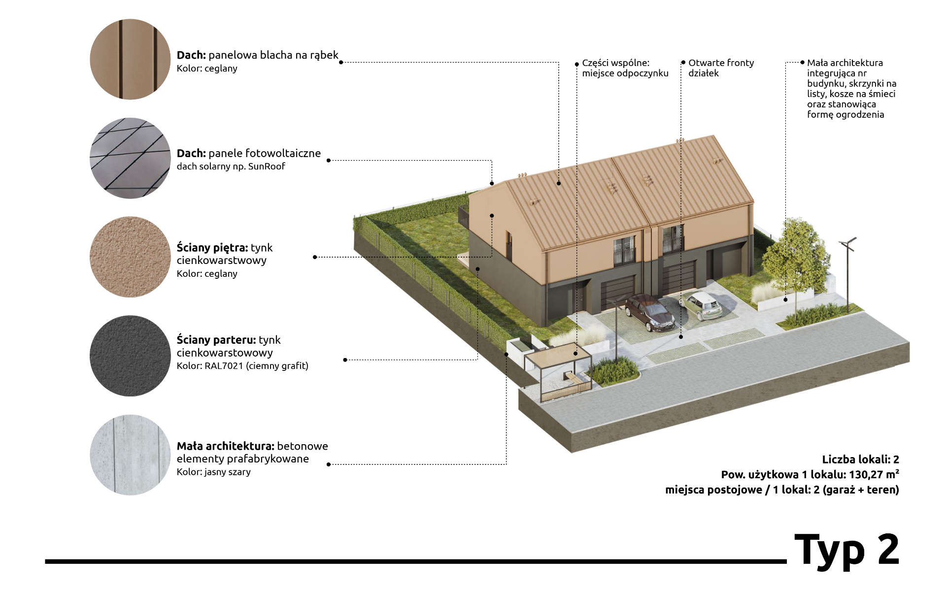Osiedle domów jednorodzinnych w Krzycku Wielkim 137_PBO todos. architekci