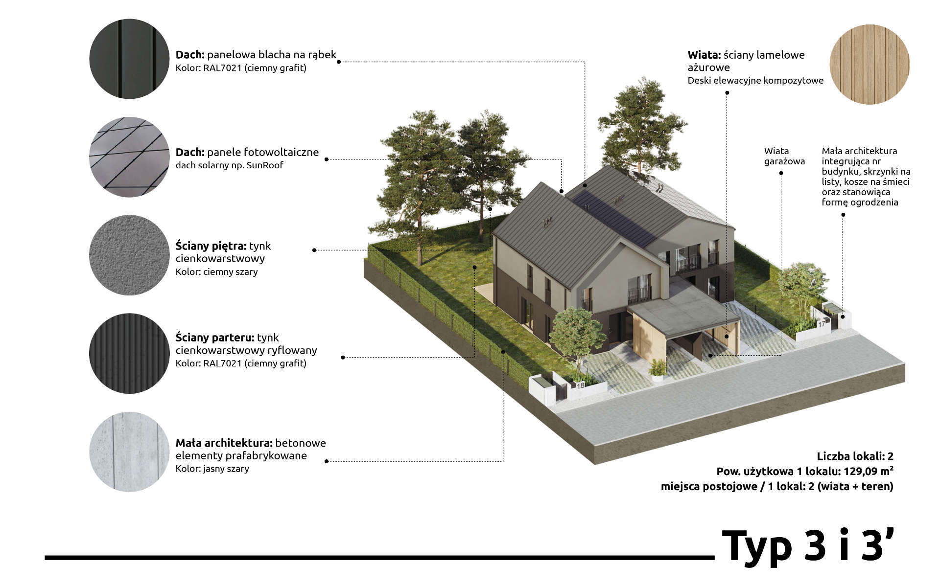 Osiedle domów jednorodzinnych w Krzycku Wielkim 137_PBO todos. architekci