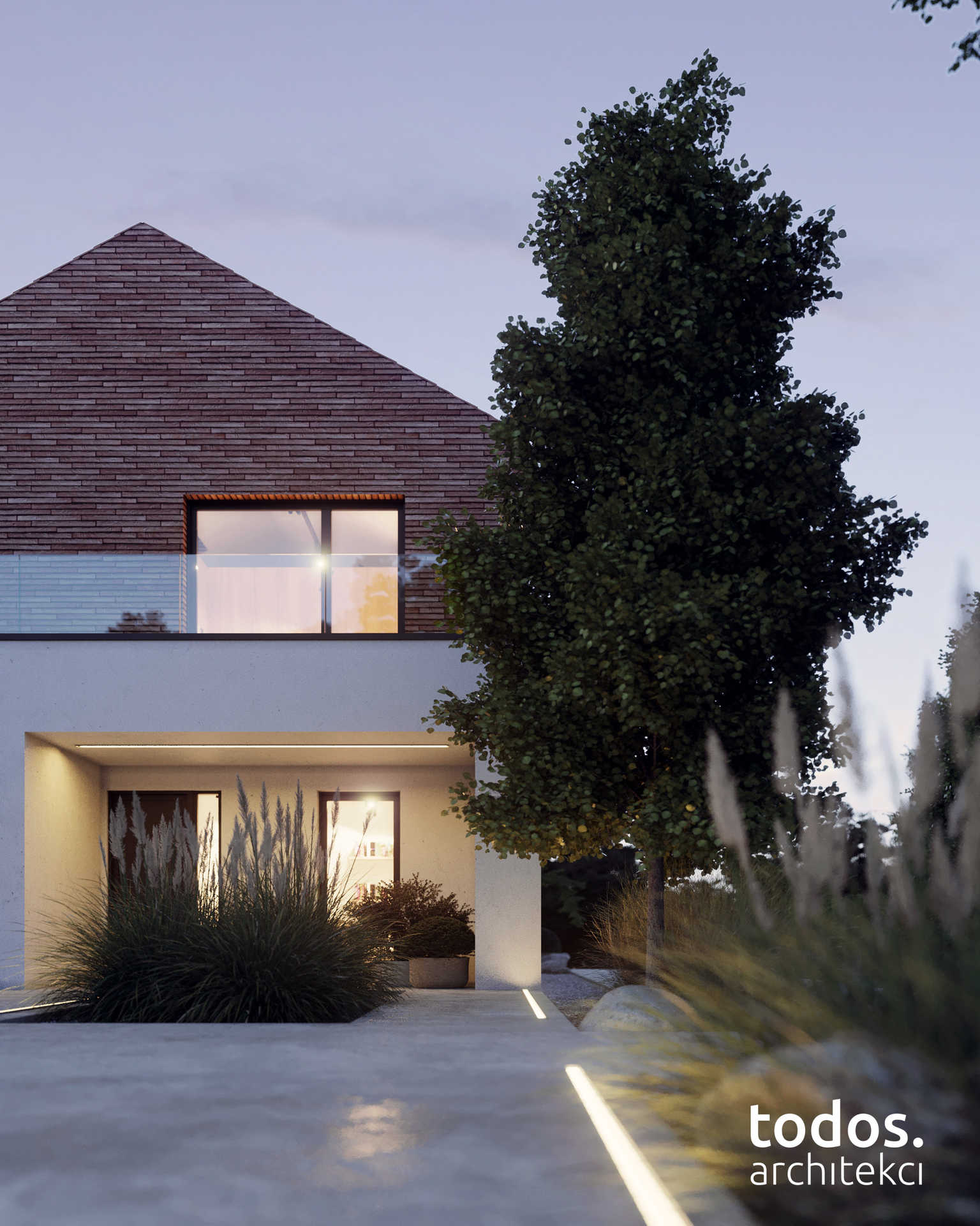 Dom jednorodzinny 182_HUB todos architekci